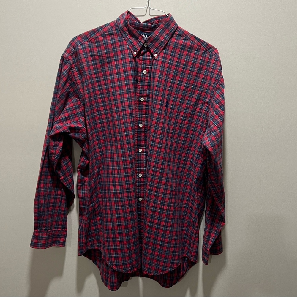 Men’s Long Sleeve Button Polo